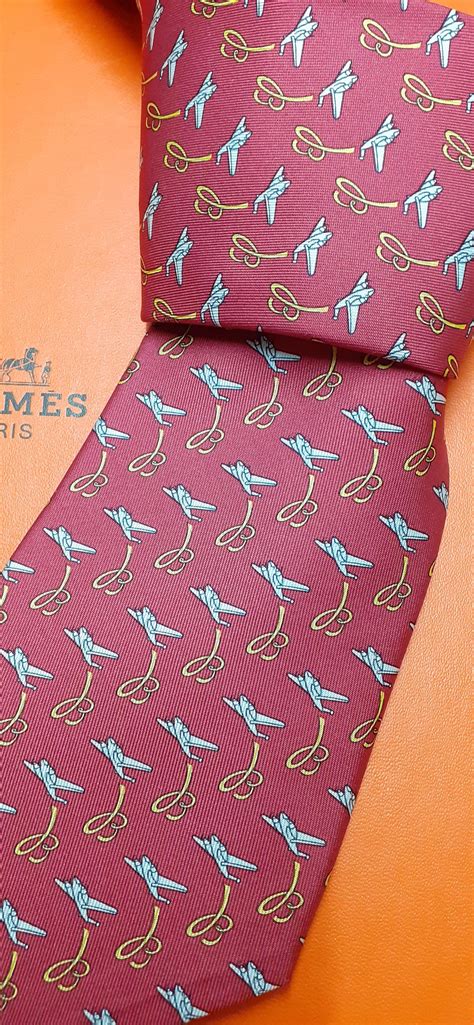 hermes airplane tie